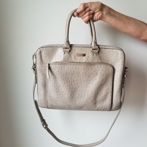 Kate Spade Ostrich Leather Laptop Bag